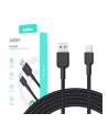 aukey CB-NAC2 nylonowy kabel USB C - USB A | 1.8m | 3A | 60W PD | 20V - nr 1