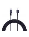 aukey CB-NCC2 nylonowy kabel USB C - USB C | 1.8m | 3A | 60W PD | 20V - nr 4
