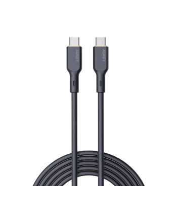 aukey CB-SCC101 silikonowy kabel USB C - USB C | 1m | 5A | 100W PD | 20V