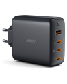 aukey PA-B7S Omnia II GaN ładowarka sieciowa 4xUSB (3xUSB C+1xUSBA) 100W PD3.0 PPS QC4.0+ FCP - nr 8