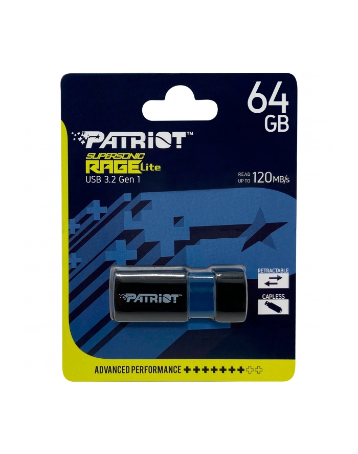 patriot Pendrive Supersonic Rage LITE 64GB USB 3.2 główny
