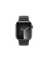 apple Karbowany pasek magnetyczny w kolorze wiecznej zieleni do koperty 41 mm - rozmiar M/L - nr 8