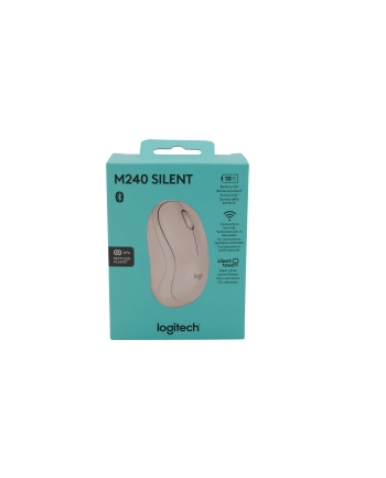 logitech Mysz M240 Silent Bluetooth 910-007121 różowa