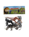 euro-trade Zwierzęta dzikie figurki 4szt Animal Kingdom Mega Creative 524079 - nr 1