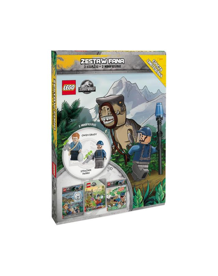 ameet Książeczka LEGO Jurassic World. Zestaw fana Z ST-6201 główny