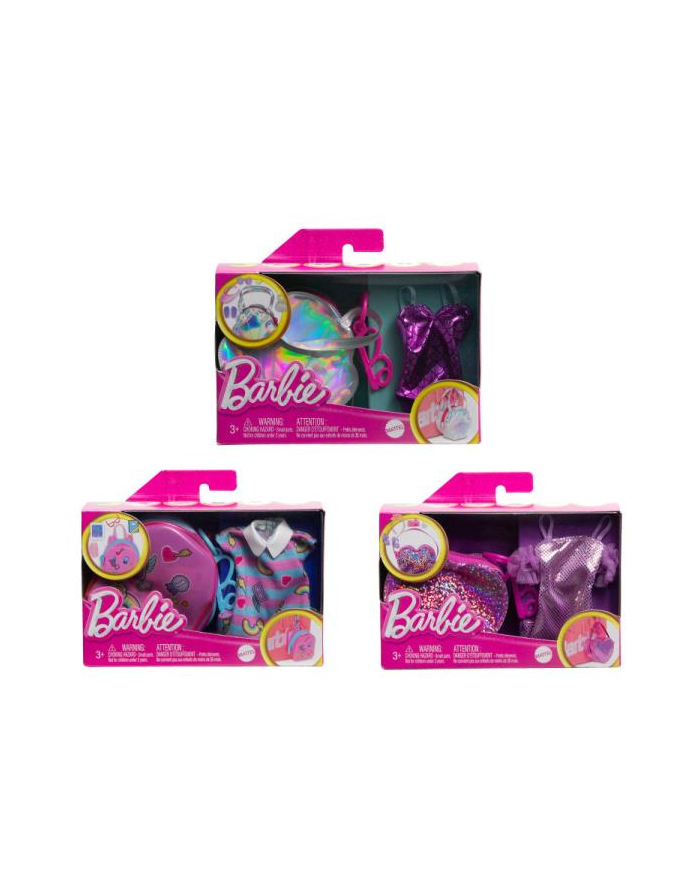 Barbie Premium Zestaw modowy HJT41 HJT42 p4 MATTEL mix cena za 1 szt główny
