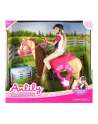 euro-trade Lalka 29cm Anlily z koniem i akcesoriami Mega Creative 523302 - nr 1
