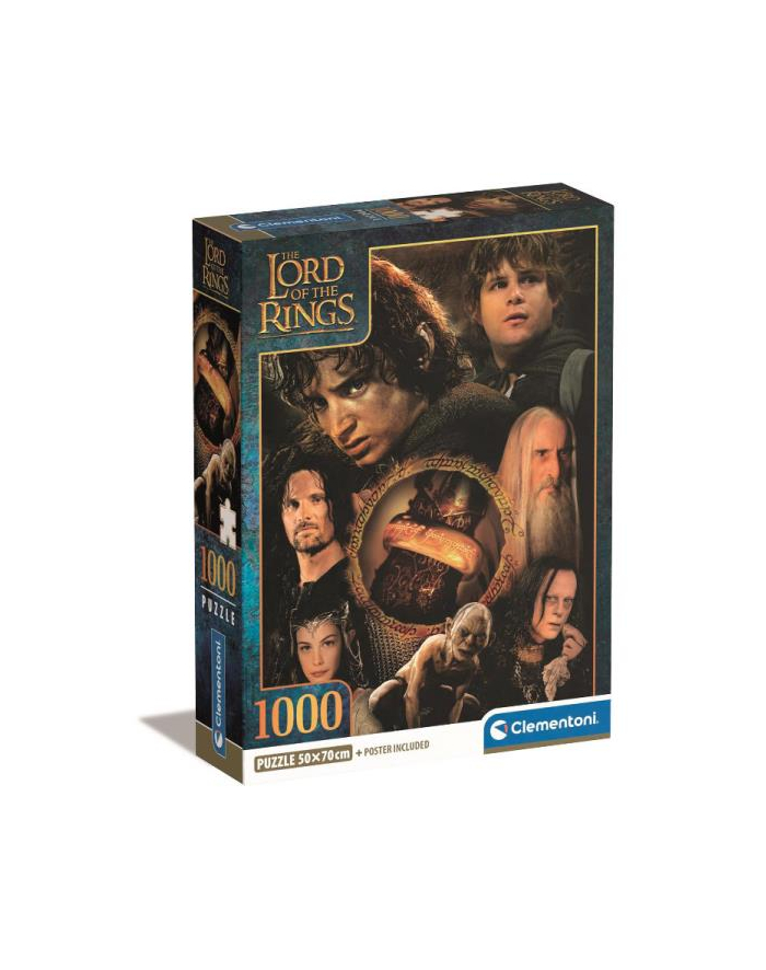 Clementoni Puzzle 1000el Władca pierścieni. The Lord of Rings 39907 główny