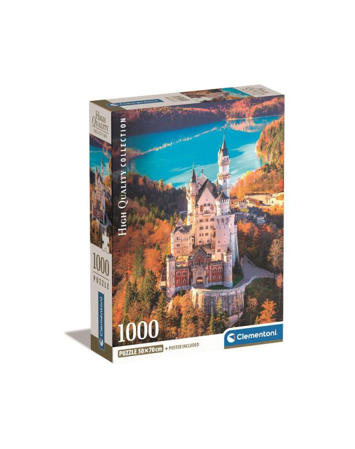 Clementoni Puzzle 1000el Neuschwanstein 39909 główny