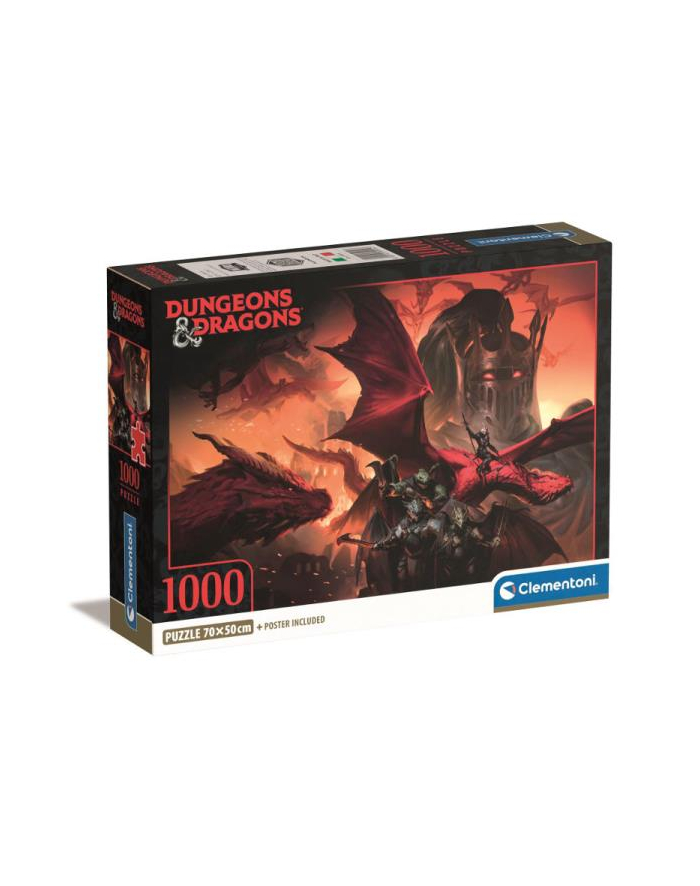 Clementoni Puzzle 1000el Dungeons 'amp; Dragons 39914 główny