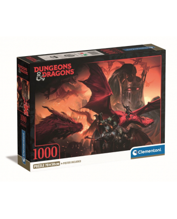 Clementoni Puzzle 1000el Dungeons 'amp; Dragons 39914 nr 2