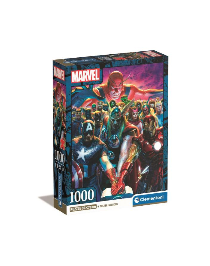 Clementoni Puzzle 1000el Avengers Marvel 39915 główny