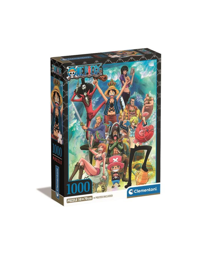 Clementoni Puzzle 1000el Anime One piece 39920 główny