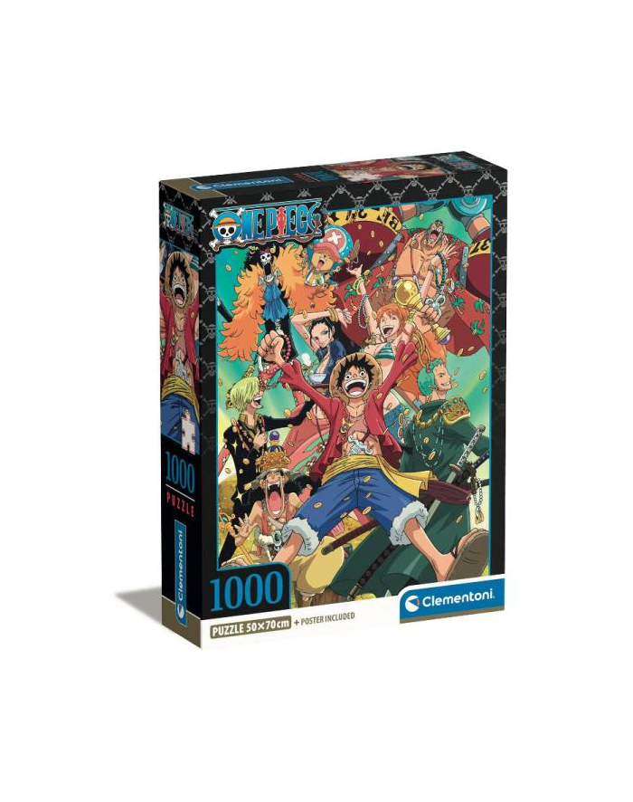 Clementoni Puzzle 1000el Anime One piece 39921 główny