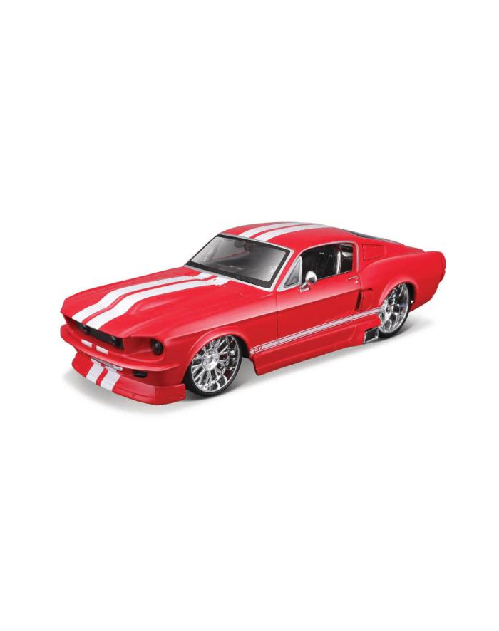 MAISTO 31094-55 Ford Mustang 1967 GT 1:24 czerwony główny