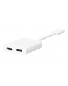 belkin Adapter Dual USB-C Audio + Charge Rockstar białe - nr 12