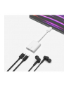 belkin Adapter Dual USB-C Audio + Charge Rockstar białe - nr 25