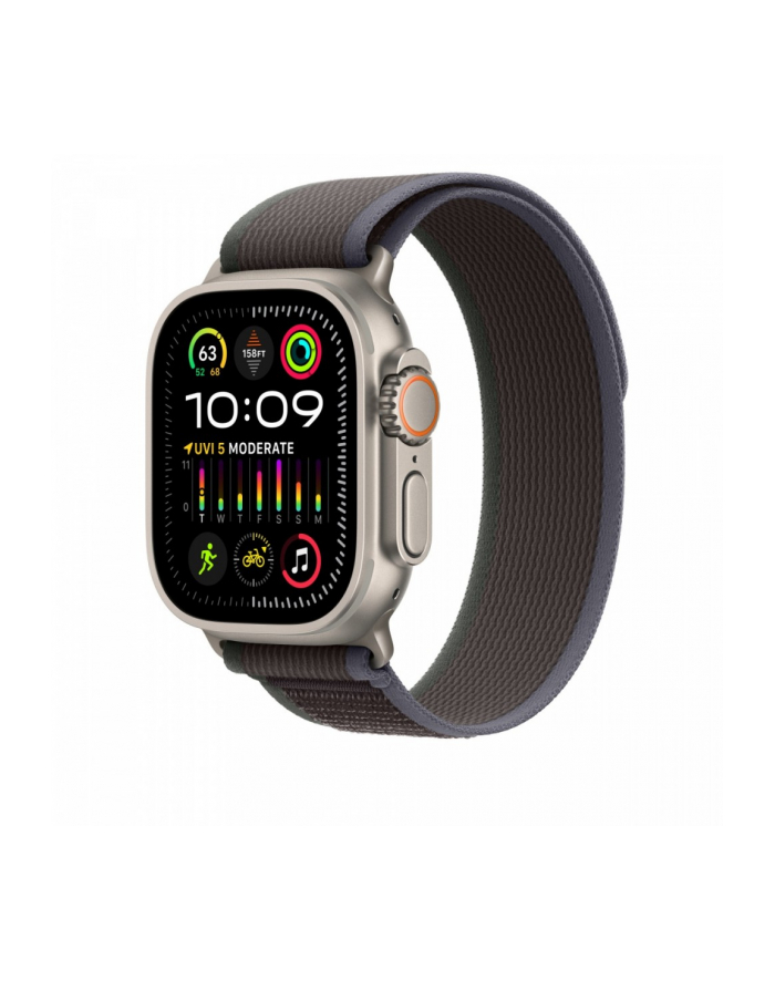 apple Opaska Trail w kolorze niebieskim/czarnym do koperty 49 mm - rozmiar S/M główny