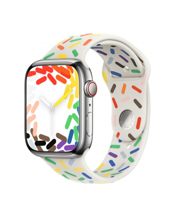 apple Pasek sportowy Pride Edition do koperty 45 mm - rozmiar S/M