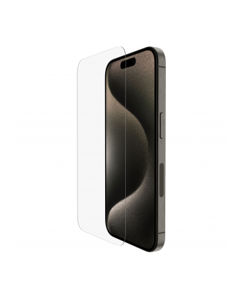 belkin Szkło ochronne ScreenForce Tempered glass iPhone 15 Pro