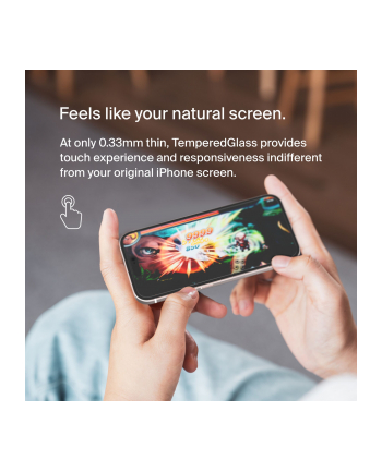 belkin Szkło ochronne ScreenForce Tempered glass iPhone 15 Pro Max