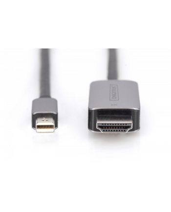 digitus Kabel adapter miniDisplayPort 1.4 - HDMI 8K 60Hz miniDP/HDMI M/M 1m