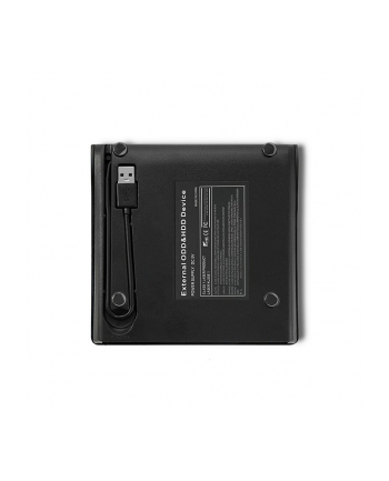 qoltec Nagrywarka DVD-RW zewnętrzna | USB 3.0 | Czarna nr 2