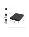 qoltec Nagrywarka DVD-RW zewnętrzna | USB 2.0 | Czarna - nr 4