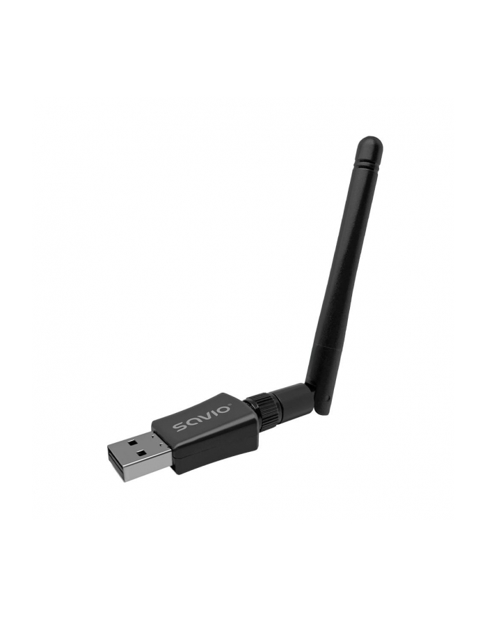 savio Karta sieciowa adapter Wi-Fi USB, 2.4 GHz / 5 GHz, 433 Mbps, AK-61 główny