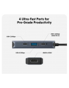 Koncentrator HyperDrive Next 4 Port USB-C Hub HDMI/4K60Hz/Mac/PC/Chromebook/ 100W PD/Pass-Through - nr 6