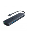 Koncentrator HyperDrive Next 7-Port USB-C Hub HDMI/4K60Hz/SD/RJ45/100W PD Pas-trought - nr 1