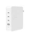belkin Ładowarka ścienna 140W 4-ports (3xC 1xA) UK, (wersja europejska), US Plugs  biała - nr 23