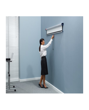 EKRAN RĘCZNY Nobo ścienny Standard 150 x 113 8cm