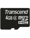Micro SDHC 4GB Card Class4 + adapter - nr 7