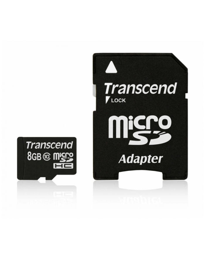 Micro SDHC 8GB Class10 + adapter główny
