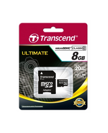 Micro SDHC 8GB Class10 + adapter