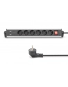 digitus Listwa zasilająca biurowa 45 stopni  6 gniazd, 2xUSB-A 1xUSB-C (5V/3,4A) możliwość obczerwonyu o 180 stopni , aluminiowa, z zaciskiem na blat - nr 14
