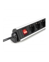 digitus Listwa zasilająca biurowa 45 stopni  6 gniazd, 2xUSB-A 1xUSB-C (5V/3,4A) możliwość obczerwonyu o 180 stopni , aluminiowa, z zaciskiem na blat - nr 29
