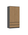 top e shop Szafa SS-90 90x50xH180 antracyt/artisan - nr 4