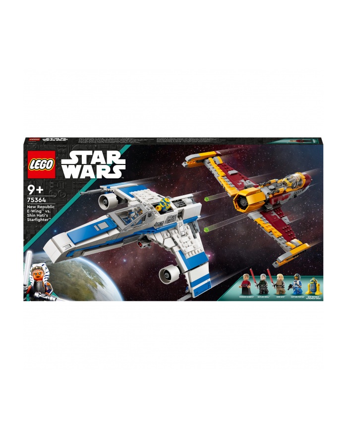 LEGO Star Wars 75364 E-Wing Nowej Republiki kontra Myśliwiec Shin Hati główny