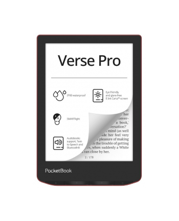 PocketBook Verse Pro (634) Czerwony