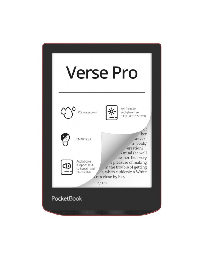 PocketBook Verse Pro (634) Czerwony główny