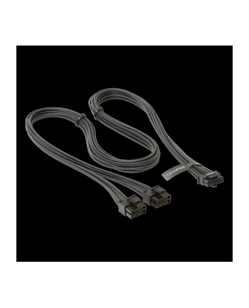 Seasonic 12VHPWR PCIe Adapter Cable (Kolor: CZARNY, 0.75 meter)