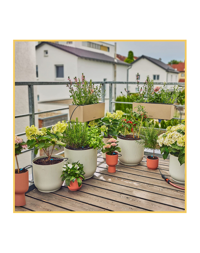 GARD-ENA Micro-Drip-System drip irrigation set balcony, 15 plants, drippers (Kolor: CZARNY/grey, model 2023) główny