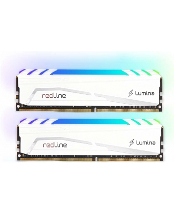 Mushkin 32 GB DDR4-3200 Kit, memory (Kolor: BIAŁY, MLB4C320EJJP16GX2, Redline Lumina White, XMP)