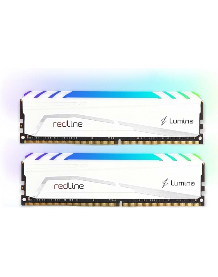 Mushkin 32 GB DDR4-3200 Kit, memory (Kolor: BIAŁY, MLB4C320EJJP16GX2, Redline Lumina White, XMP) główny
