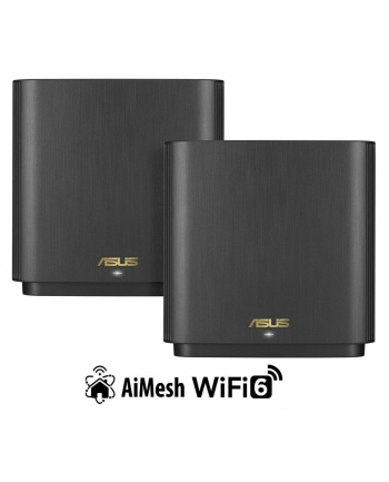 ASUS ZenWiFi AX (XT8) set of 2, router (Kolor: CZARNY, set of two devices)