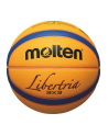 Piłka do koszykówki Molten B33T5000 FIBA outdoor 3x3 żółta rozm 6 - nr 1