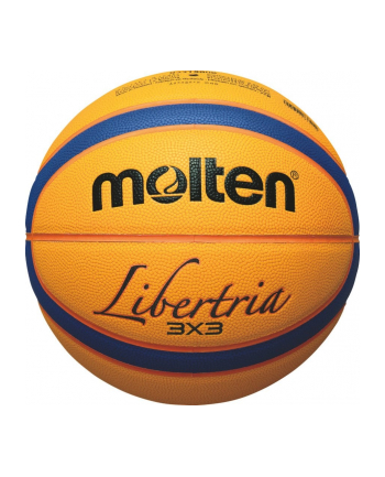 Piłka do koszykówki Molten B33T5000 FIBA outdoor 3x3 żółta rozm 6