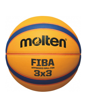 Piłka do koszykówki Molten B33T5000 FIBA outdoor 3x3 żółta rozm 6